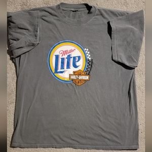Harley-Davidson Miller Lite tshirt